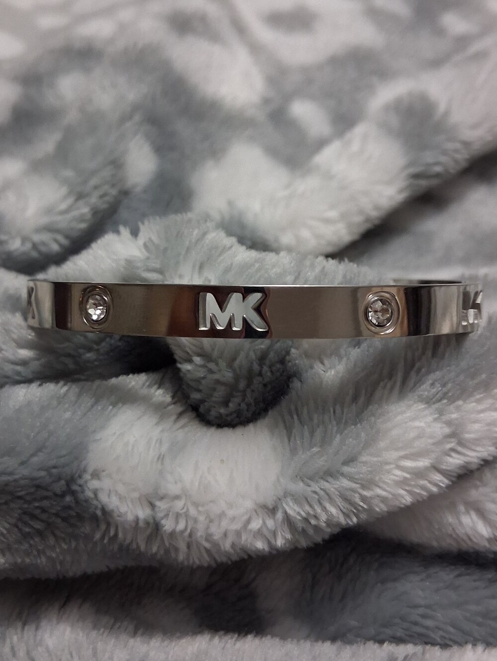 Fashion Jewelry Stainless Steel Silver Tone Bangle Bracelet